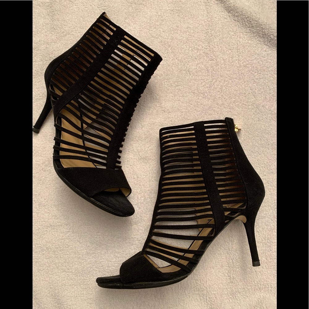 MK Michael Kors- Suede Strappy Bootie sz 11